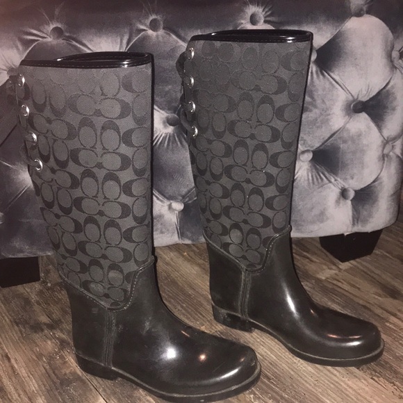 ✨SALE💛 Coach Rain Boots - Picture 2 of 3